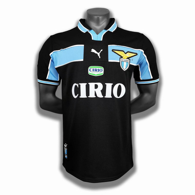 Camisa Lazio Retrô 1998/1999 Preta/Azul - | Futmantos