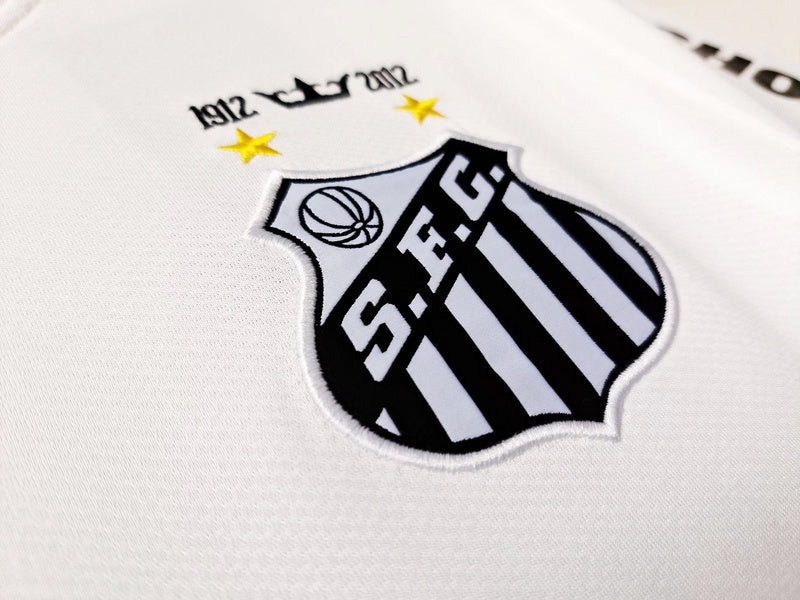Camisa Santos Retrô 2013 Branca - | Futmantos