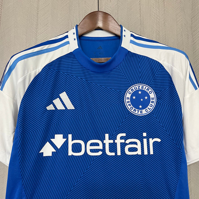 Camisa Cruzeiro l 25/26 Patrocínio | FutMantos