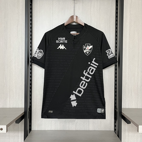 Camisa Vasco da Gama IV 24/25 Al Black Com Patrocínios | Futmantos