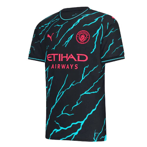 Camisa Manchester City III 23/24 - Azul Marinho | Futmantos