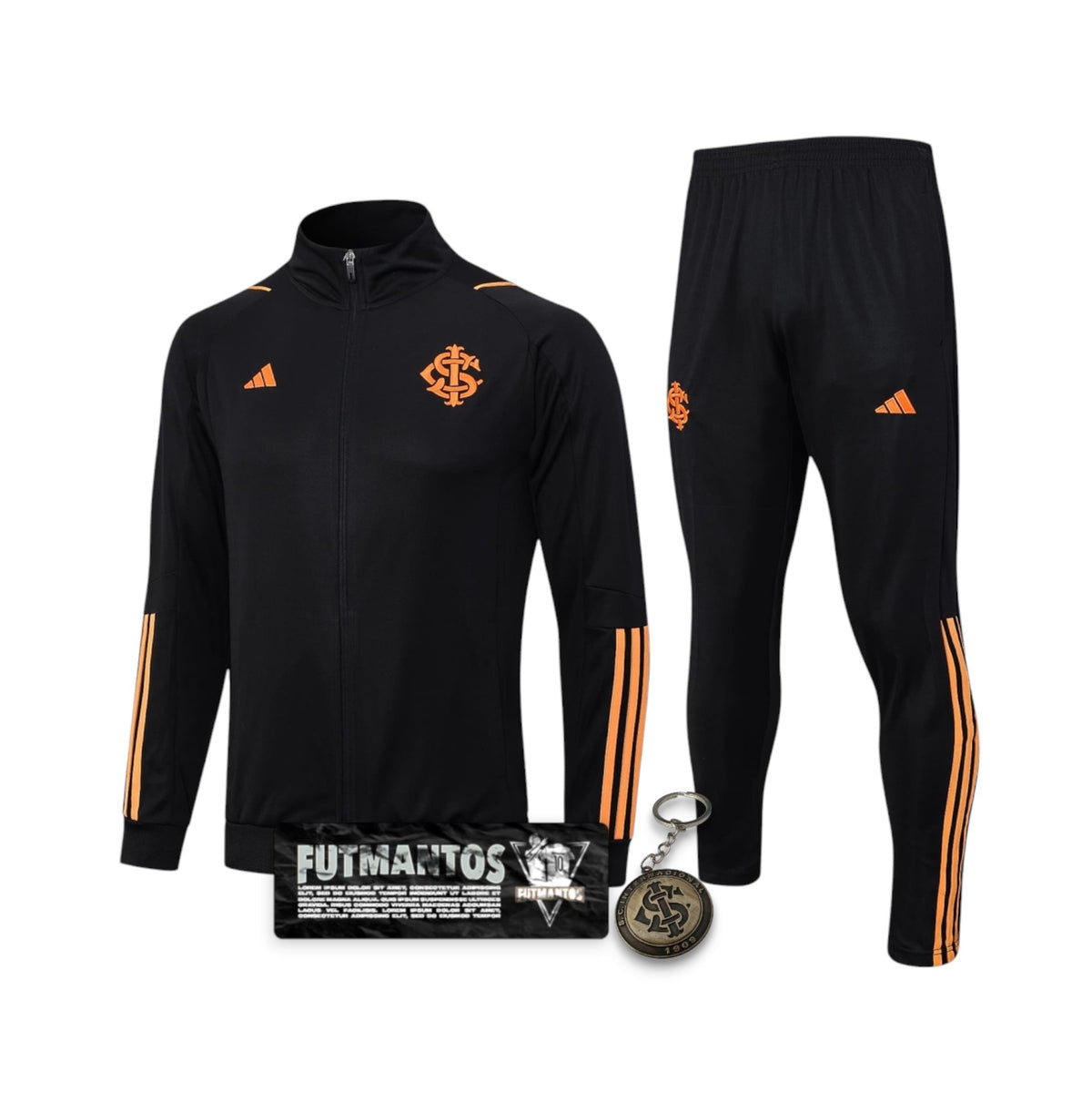 Agasalho de treino Internacional 23/24 - Preto  | Futmantos