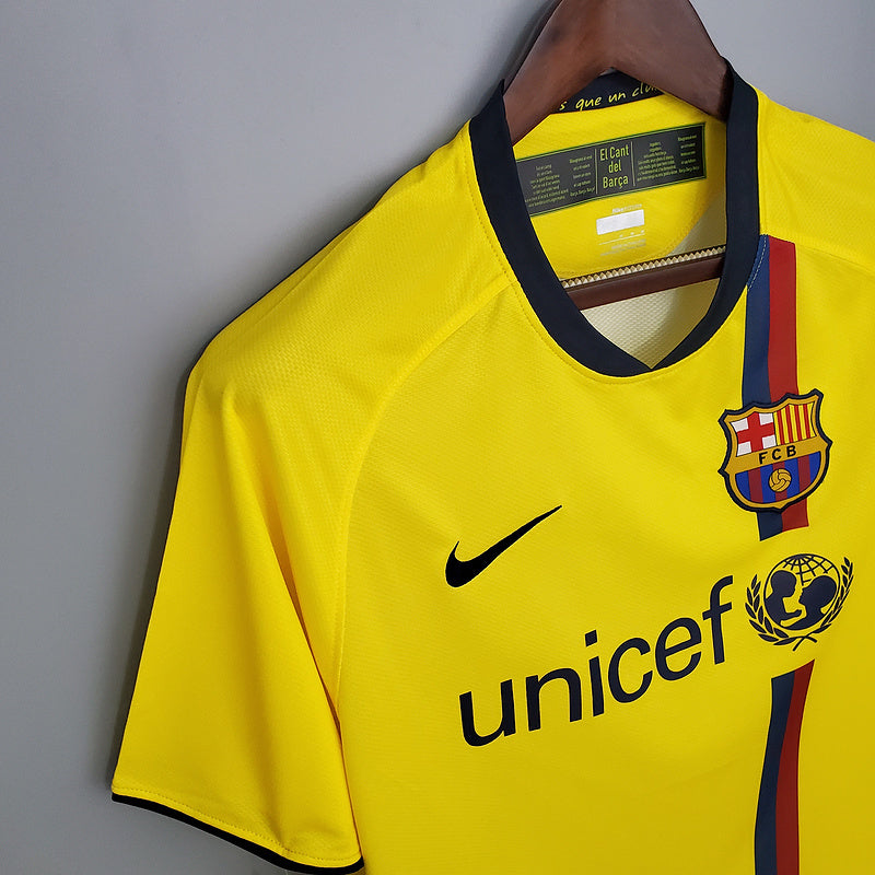 Camisa Barcelona Retrô 2008/2009 Amarela - | Futmantos