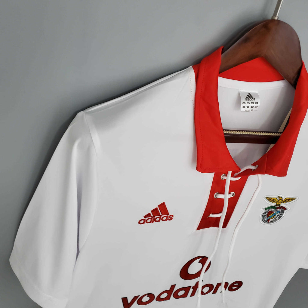 Camisa Benfica Retrô 2004/2005 Branca - | Futmantos