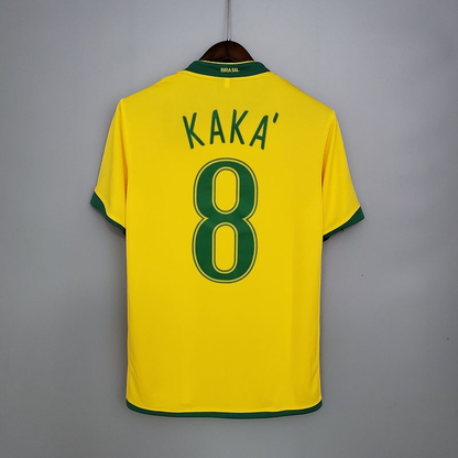 Camisa Seleção Brasileira Retrô 2006 Amarela - | Futmantos