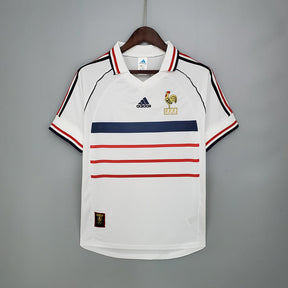 Camisa França Retrô 1998 Branca - | Futmantos