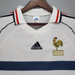 Camisa França Retrô 1998 Branca - | Futmantos