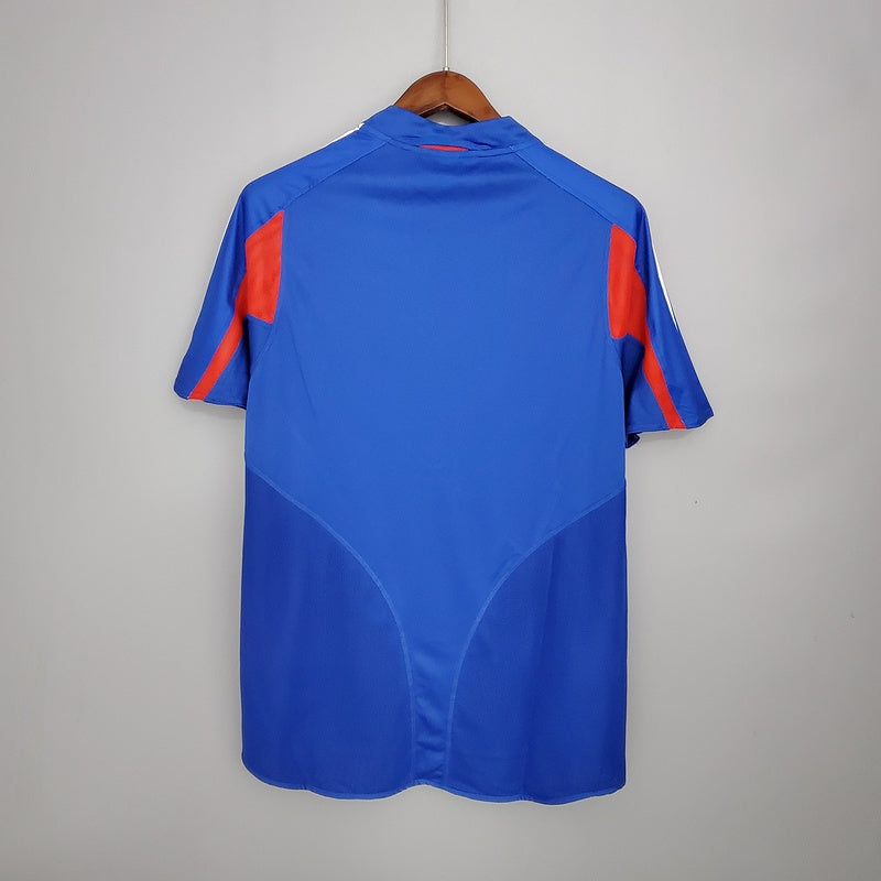 Camisa França Retrô 2004 Azul - | Futmantos