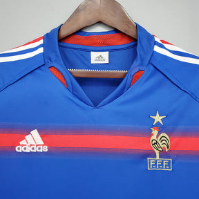 Camisa França Retrô 2004 Azul - | Futmantos