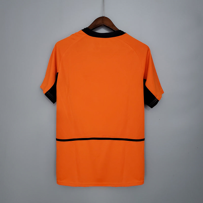 Camisa Holanda Retrô 2002 Laranja - | Futmantos