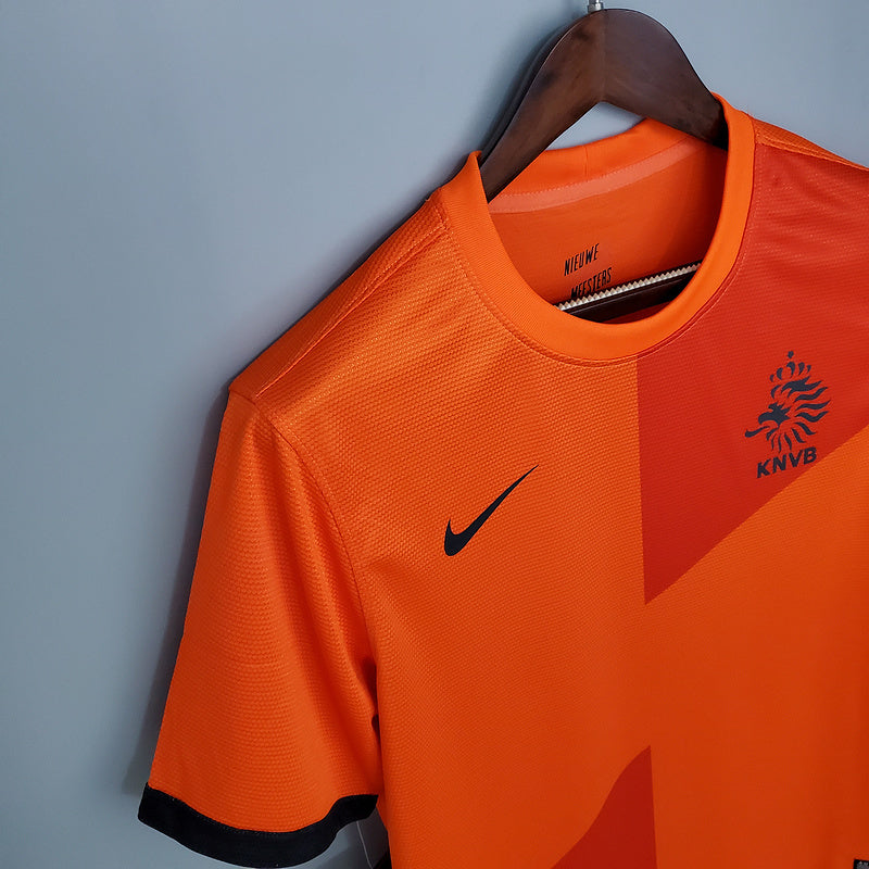 Camisa Holanda Retrô 2012 Laranja - | Futmantos
