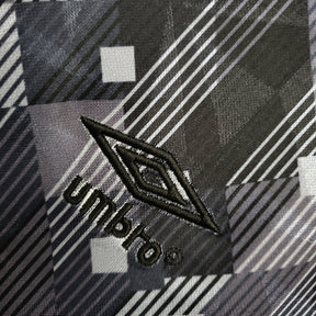 Camisa Inglaterra Retrô 1990 Preta e Branca - | Futmantos