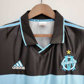 Camisa Marseille Retrô 1999/2000 Preta - | Futmantos