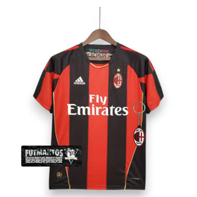 Camisa Milan Retrô 2010/2011 Vermelha e Preta - | Futmantos