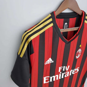 Camisa Milan Retrô 2013/2014 Vermelha e Preta - | Futmantos