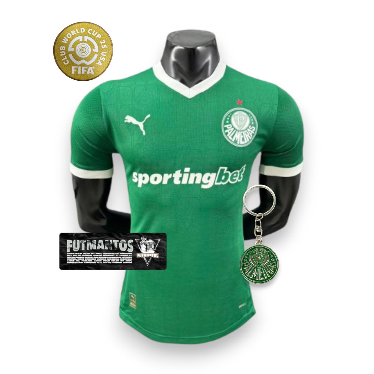 Camisa Palmeiras 25/26 - Versão Jogador | Futmantos