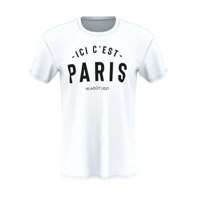 Camisa PSG Ici C'est - Branco