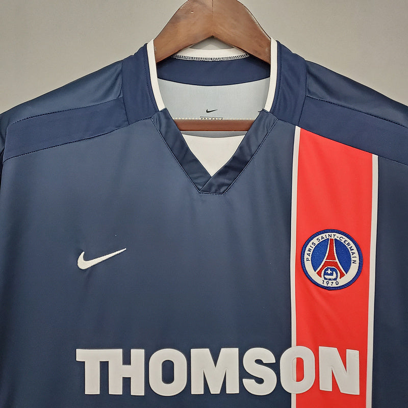 Camisa PSG Retrô 2002/2003 Azul e Vermelha - | Futmantos