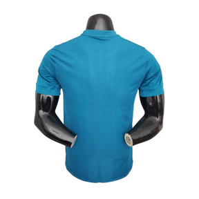 Camisa Real Madrid III 17/18 - Azul - Masculino Jogador