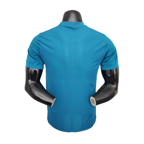 Camisa Real Madrid III 17/18 - Azul - Masculino Jogador