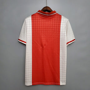 Camisa Ajax Retrô 1990-1992 Vermelha e Branca - | Futmantos