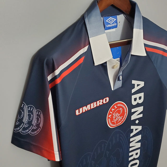 Camisa Ajax Retrô 1997/1998 Azul - | Futmantos