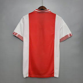 Camisa Ajax Retrô 1997/1998 Vermelha e Branca - | Futmantos