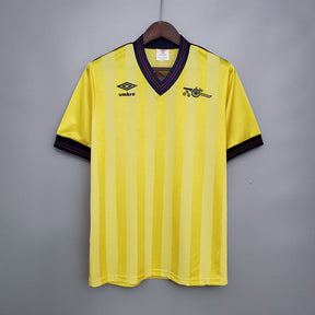 Camisa Arsenal Retrô 1983/1986 Amarela - | Futmantos