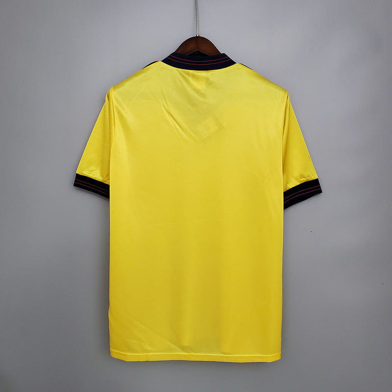 Camisa Arsenal Retrô 1983/1986 Amarela - | Futmantos