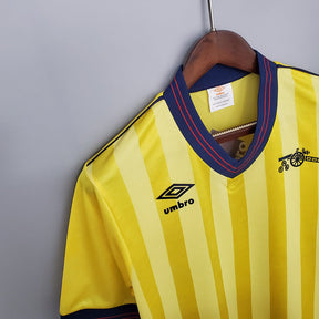 Camisa Arsenal Retrô 1983/1986 Amarela - | Futmantos