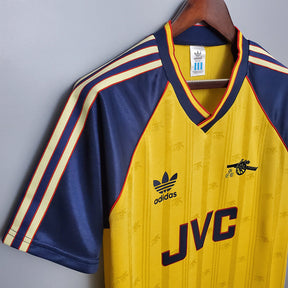 Camisa Arsenal Retrô 1988/1989 Amarela - | Futmantos