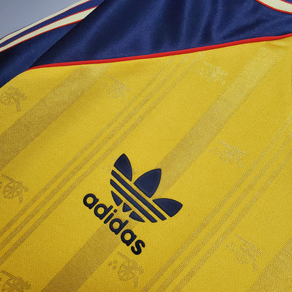 Camisa Arsenal Retrô 1988/1989 Amarela - | Futmantos