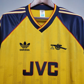 Camisa Arsenal Retrô 1988/1989 Amarela - | Futmantos