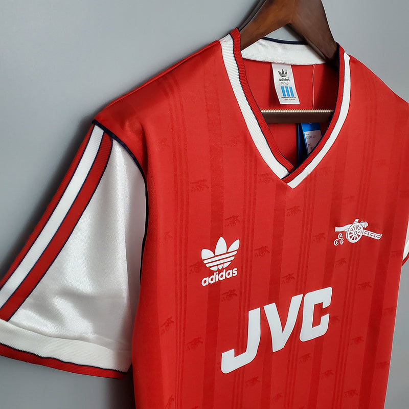 Camisa Arsenal Retrô 1988/1989 Vermelha- | Futmantos