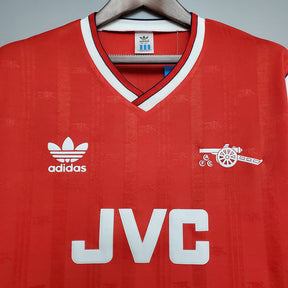 Camisa Arsenal Retrô 1988/1989 Vermelha- | Futmantos