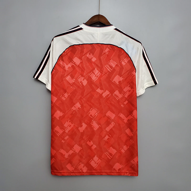 Camisa Arsenal Retrô 1990/1992 Vermelha - | Futmantos