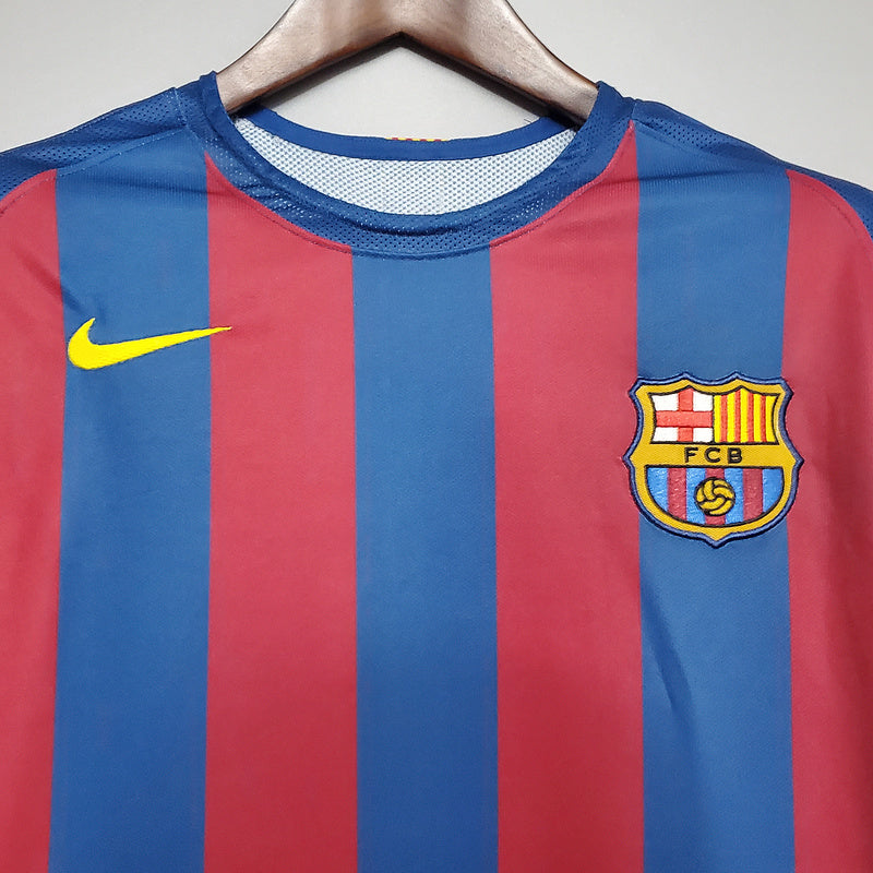 Camisa Barcelona Retrô 2006 Azul e Vermelha - | Futmantos