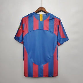 Camisa Barcelona Retrô 2006 Azul e Vermelha - | Futmantos