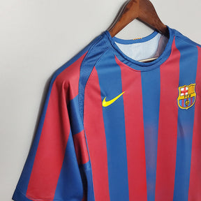 Camisa Barcelona Retrô 2006 Azul e Vermelha - | Futmantos