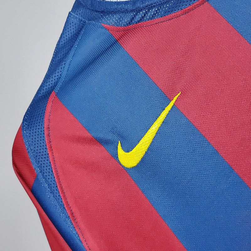 Camisa Barcelona Retrô 2006 Azul e Vermelha - | Futmantos
