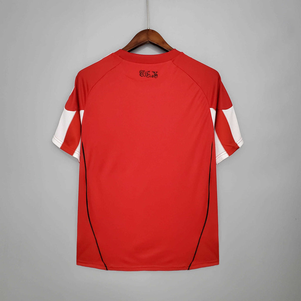 Camisa Bayern de Munique Retrô 2010/2011 Vermelha e Branca - | Futmantos