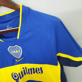 Camisa Boca Juniors Retrô 2001 Azul e Amarela - | Futmantos