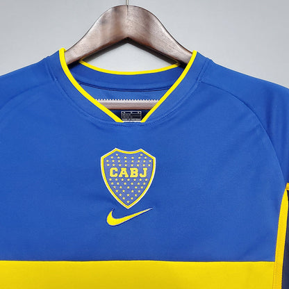 Camisa Boca Juniors Retrô 2002 Azul e Amarela - | Futmantos