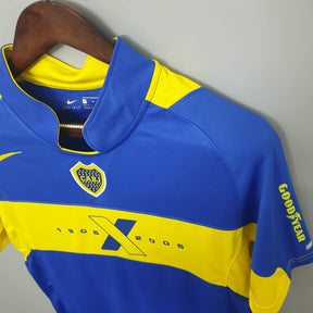 Camisa Boca Juniors Retrô 2005 Azul e Amarela - | Futmantos
