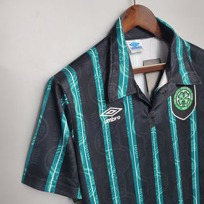 Camisa Celtic Retrô 1992/1993 Preta e Verde - | Futmantos