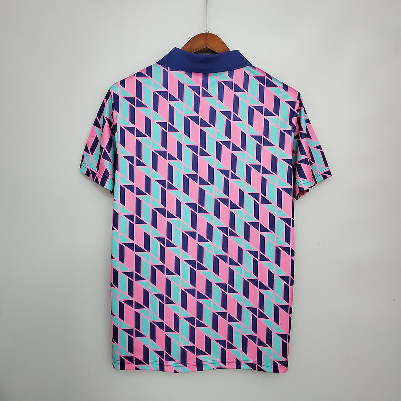 Camisa Escócia Retrô 1988/1989 Rosa - | Futmantos