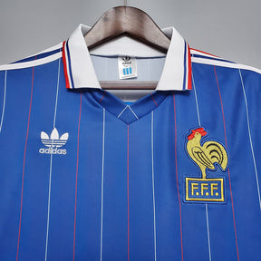 Camisa França Retrô 1982 Azul - | Futmantos