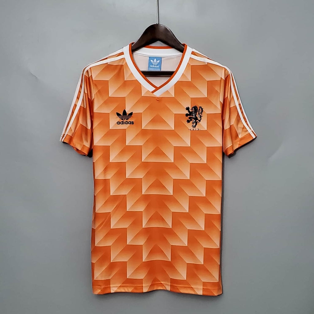 Camisa Holanda Retrô 1988 Laranja - | Futmantos
