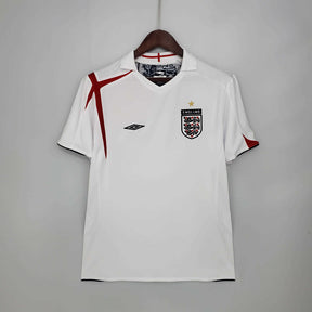 Camisa Inglaterra Retrô 2006 Branca - | Futmantos