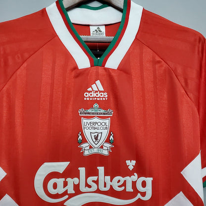 Camisa Liverpool Retrô 1993/1995 Vermelha - | Futmantos